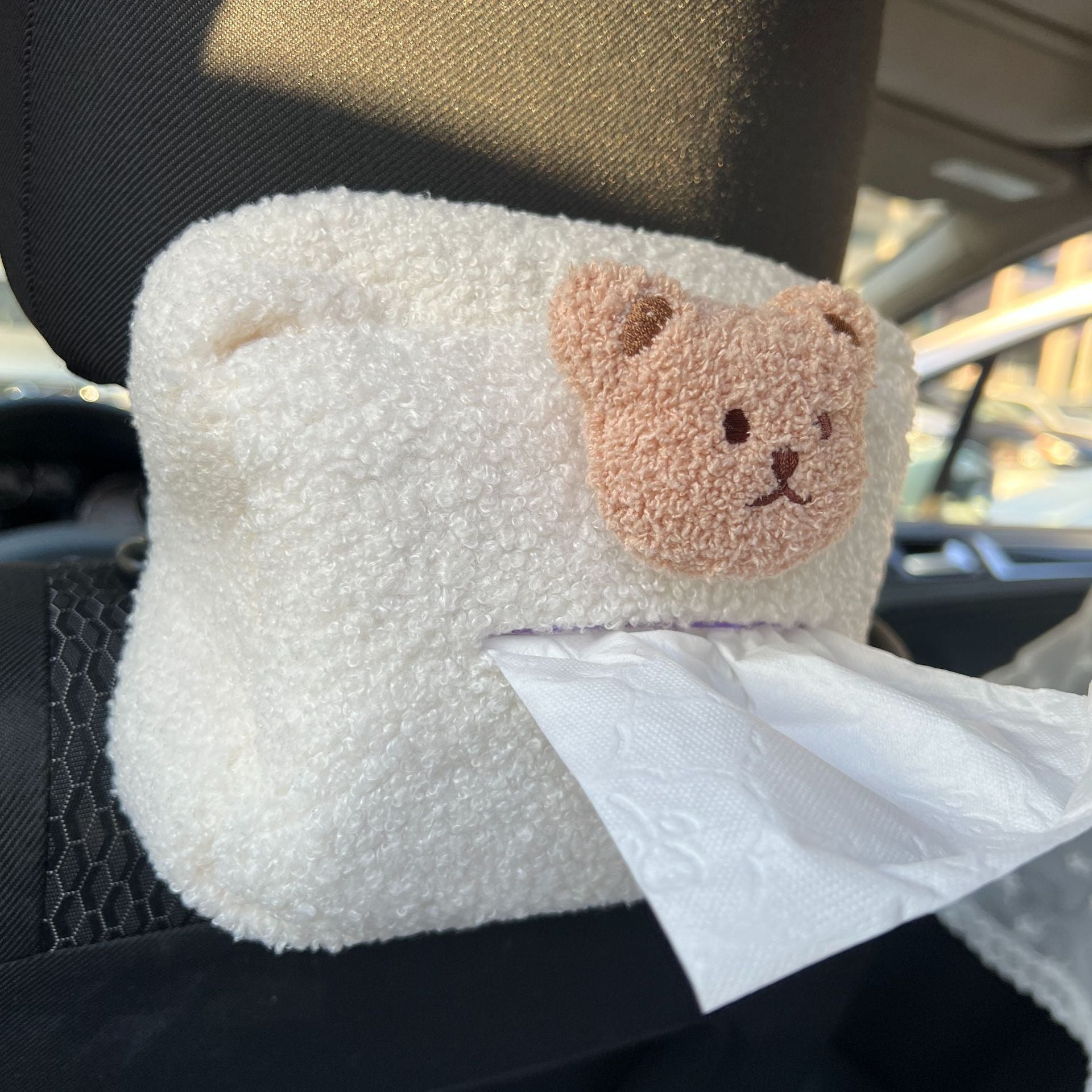 Dispenser Portasalviette in Peluche a Forma di Orsetto   Auto & Casa