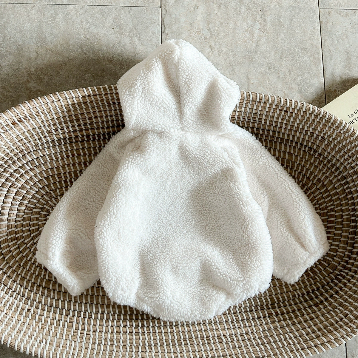 Pagliaccetto teddy “BABY” panna – Autunno/Inverno
