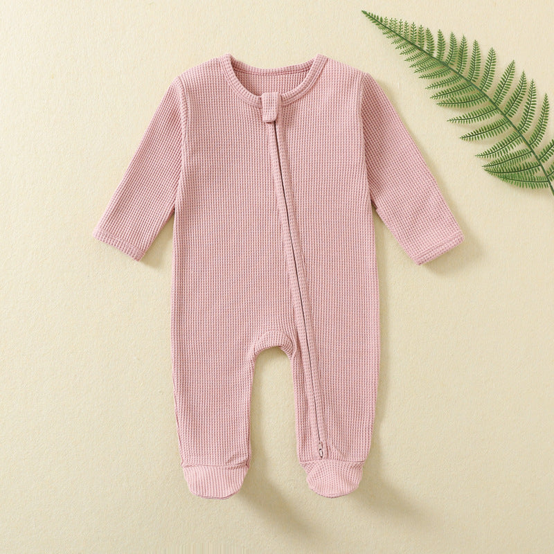 Tutina Bimba/ Bimbo  a Costine con Zip Laterale