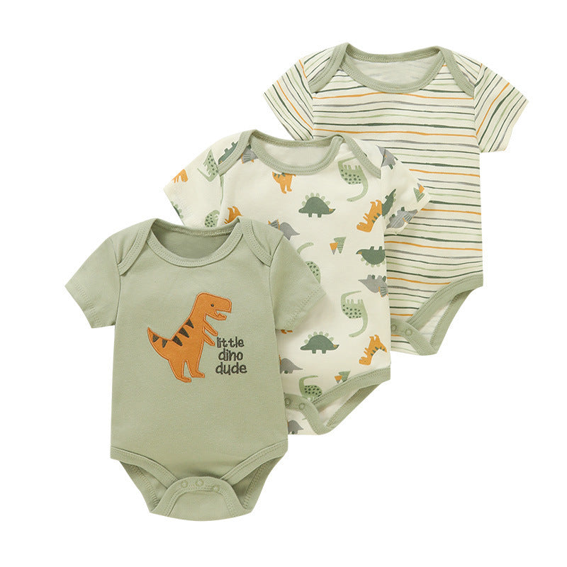 Set 3 Body Neonato in Cotone  Fantasie Tenui e Naturali