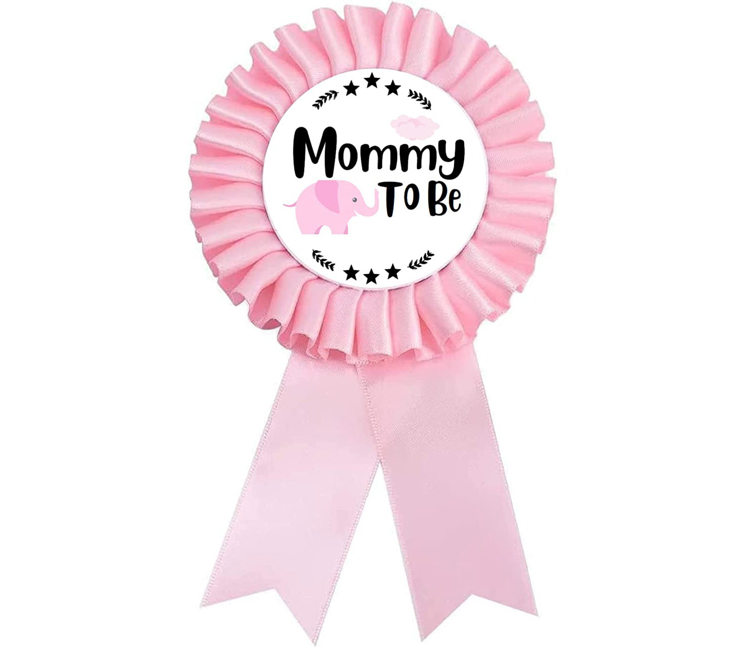 Coccarda Rosa “Mommy To Be”   Baby Shower per Mamma in Attesa