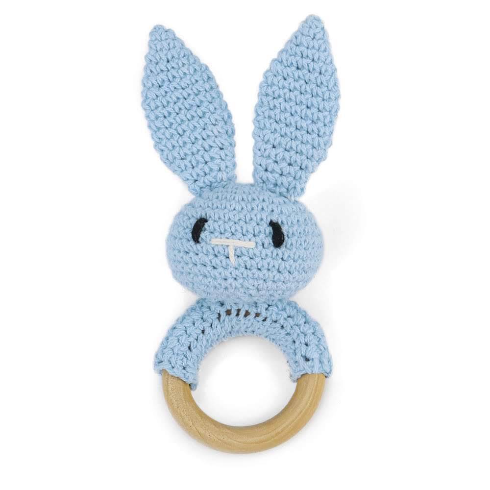 Sonaglio Neonato in Cotone Crochet fatti a mano