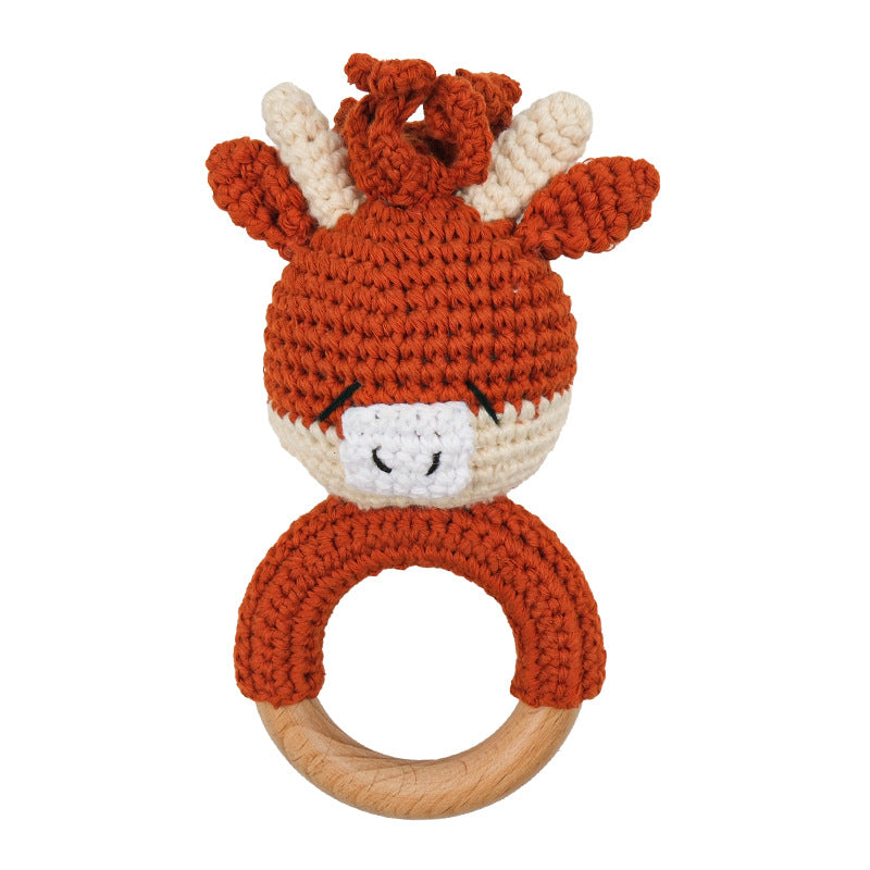 Sonaglio Neonato in Cotone Crochet fatti a mano