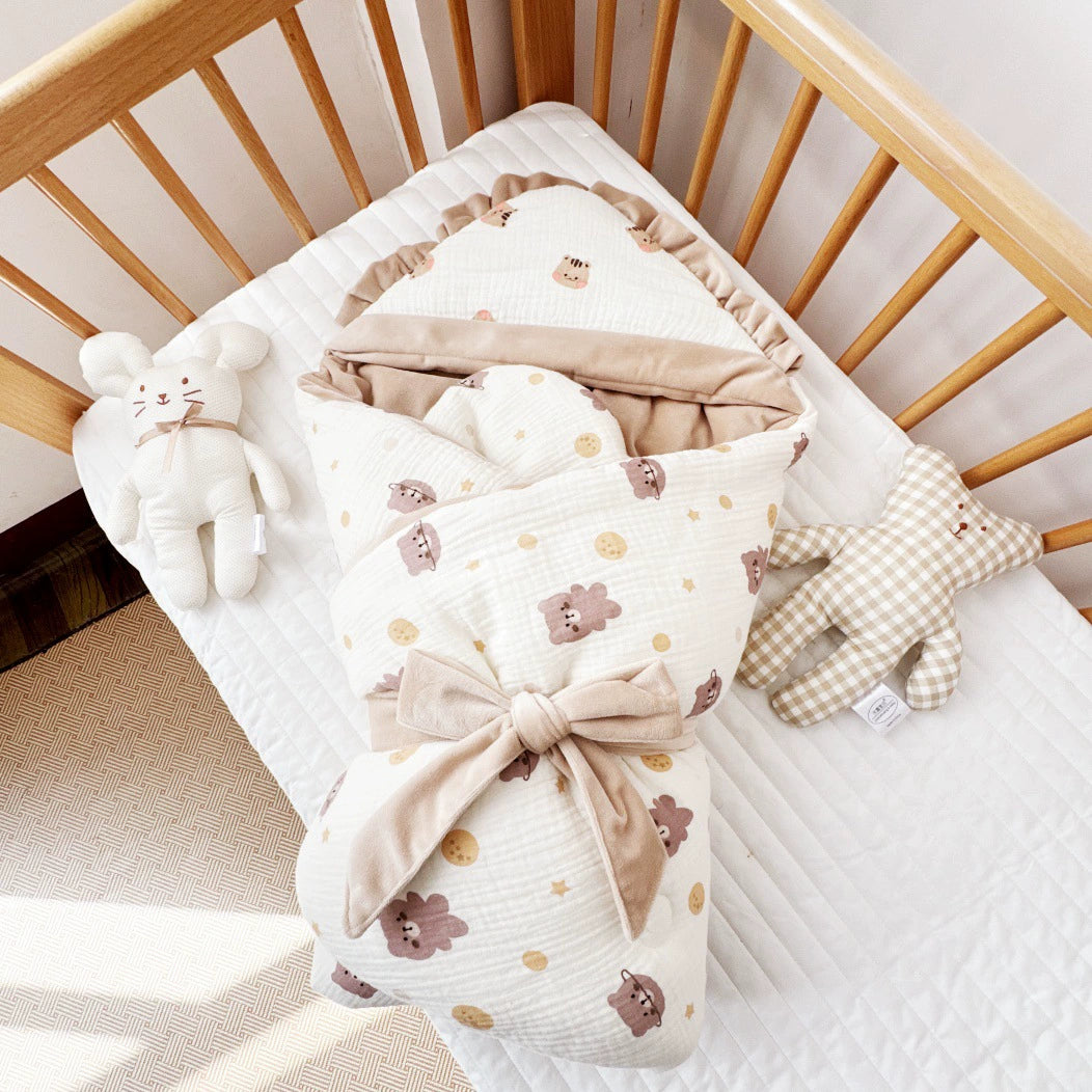 Baby sacco 2in 1  in Mussola di Cotone vari colore