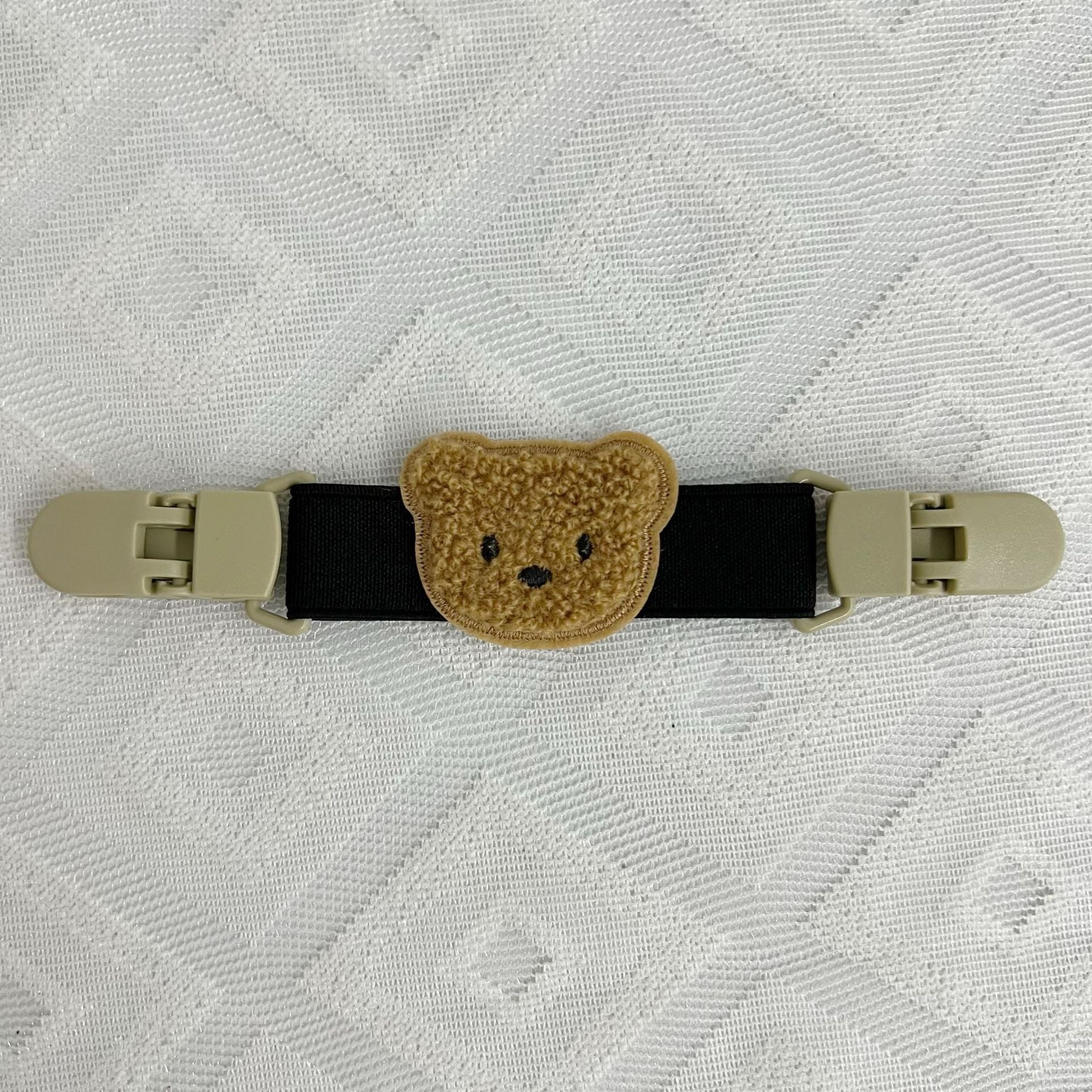 Clip Fermaspalline con Orsetto – Accessorio Regolabile Antiscivolo per Bambini