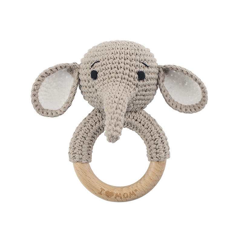 Sonaglio Neonato in Cotone Crochet fatti a mano