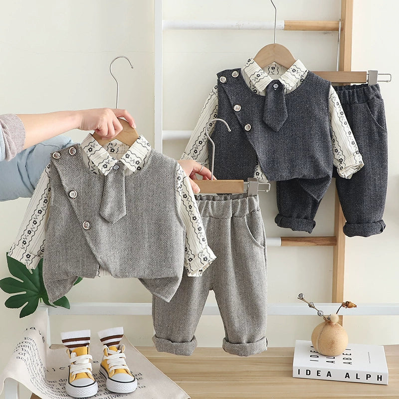 Set Elegante Bimbo 3 pezzi Autunno/inverno