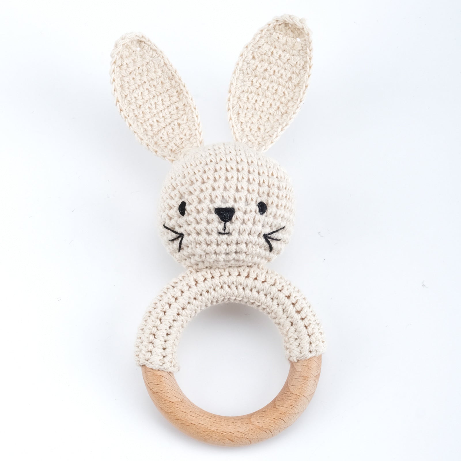 Sonaglio Neonato in Cotone Crochet fatti a mano