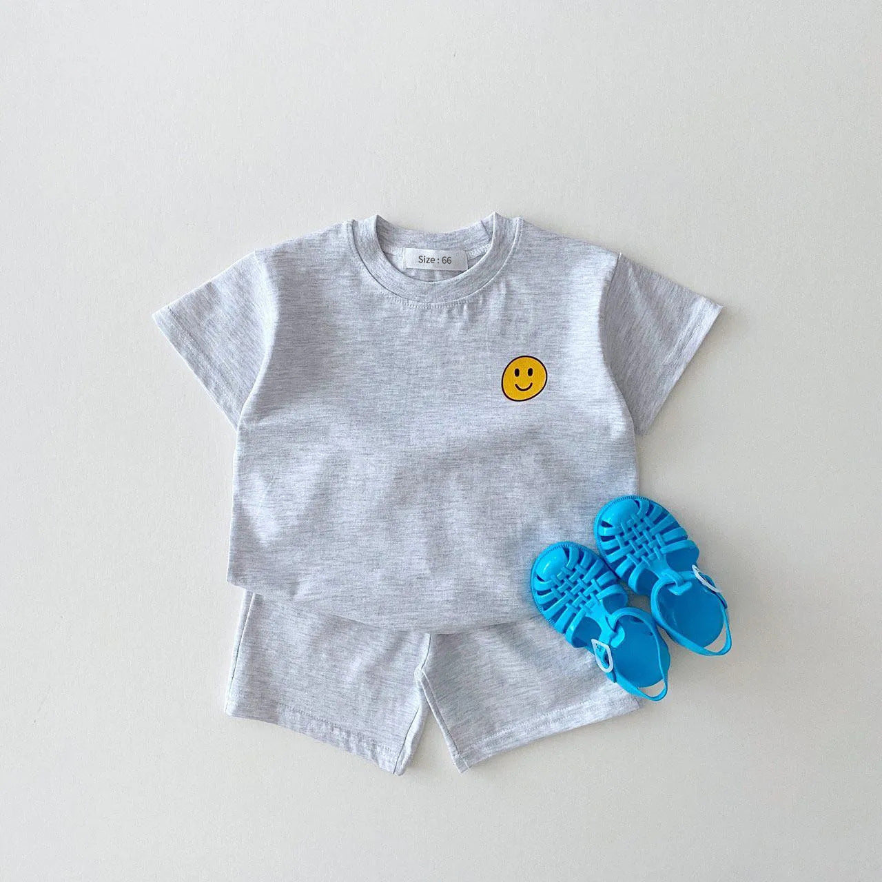 Coordinato estivo “Adore You” in cotone   2 pezzi