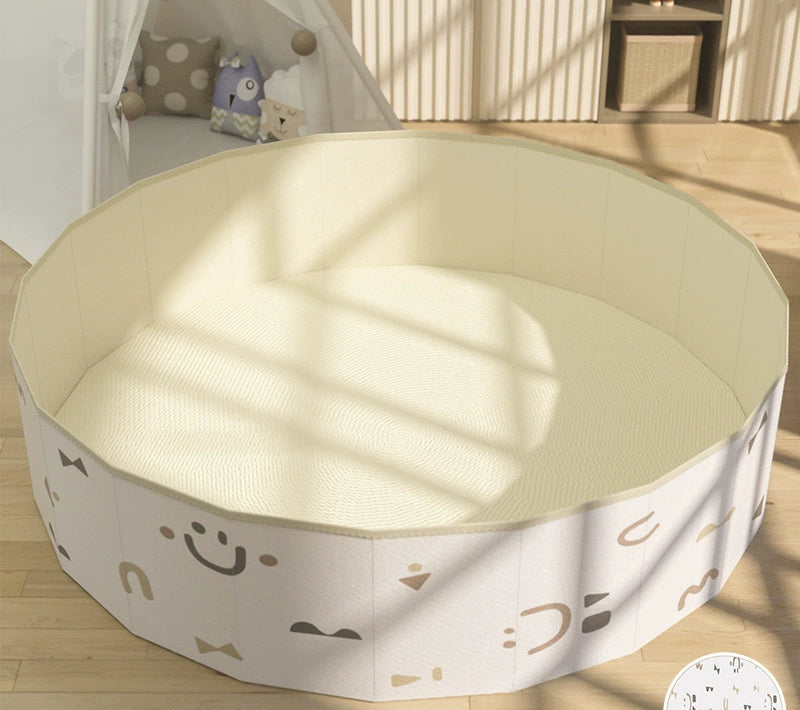 Piscina palline 120×30 cm – Beige Decor con 100 palline