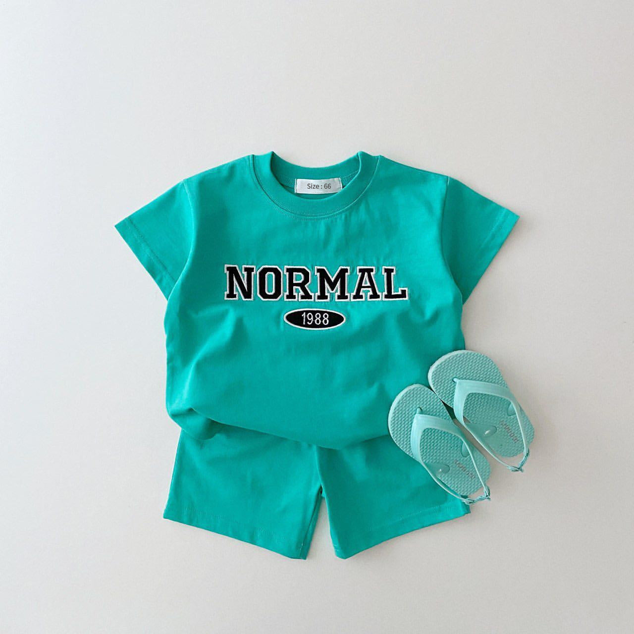 Completo Estivo Bambino  “NORMAL 1988”  T-shirt e Shorts