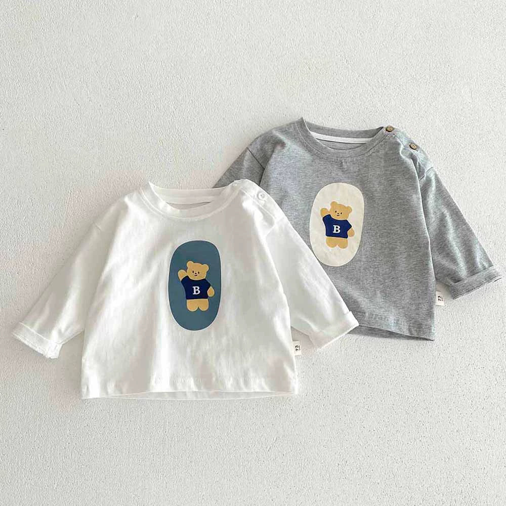 Maglia a Maniche Lunghe con Orsetto  Modello B-Bear