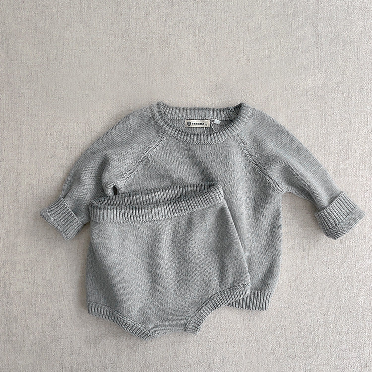 Completo 2pz per neonati unisex  invernale
