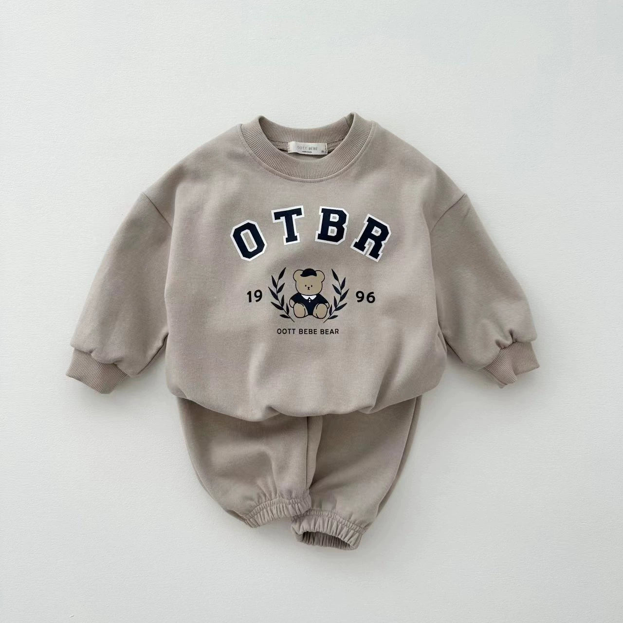 Tuta Bimbo/Bimba “OTBR” in Cotone   2 Pezzi Unisex