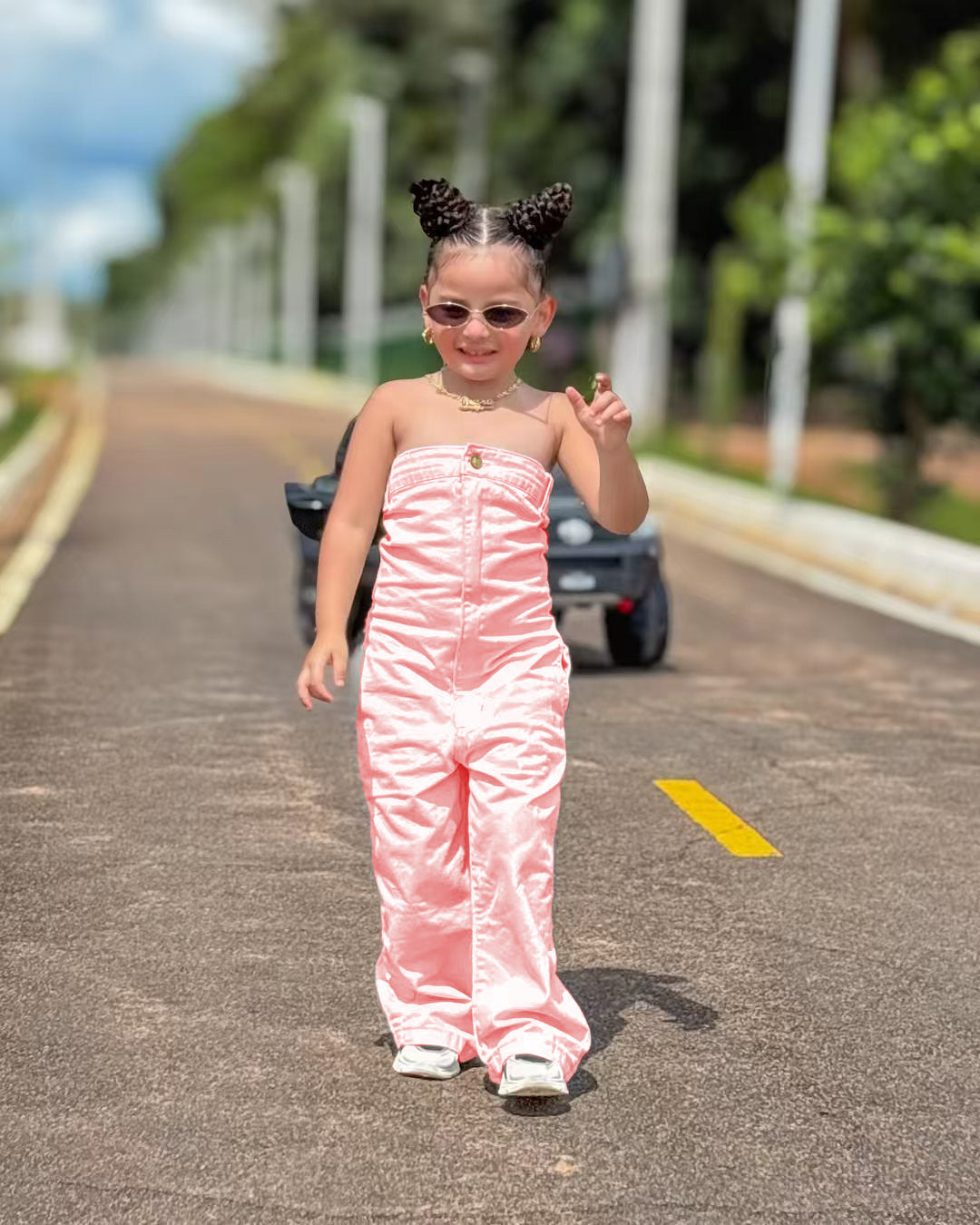 Tuta elegante  casual bimba estivo