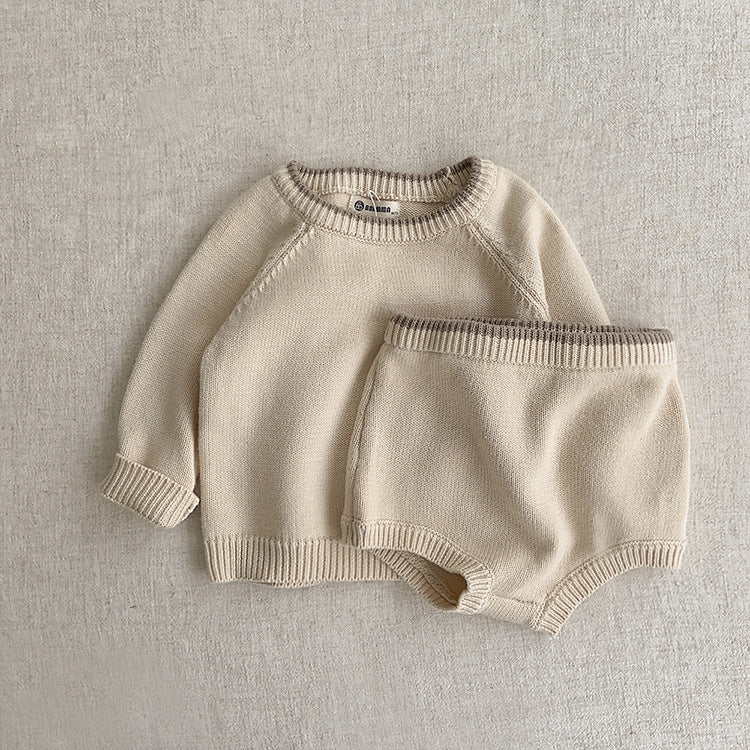 Completo 2pz per neonati unisex  invernale
