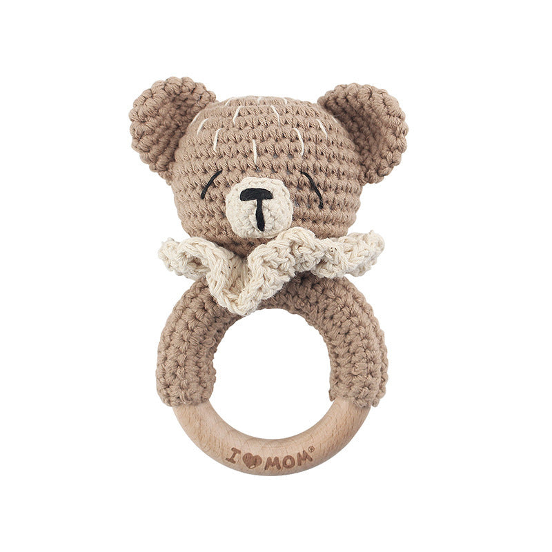 Sonaglio Neonato in Cotone Crochet fatti a mano