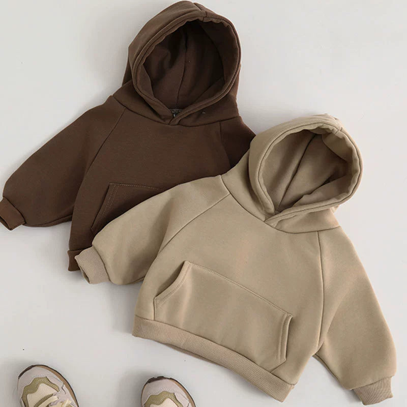 Felpa Unisex Hoodie Basic Morbida – Inverno