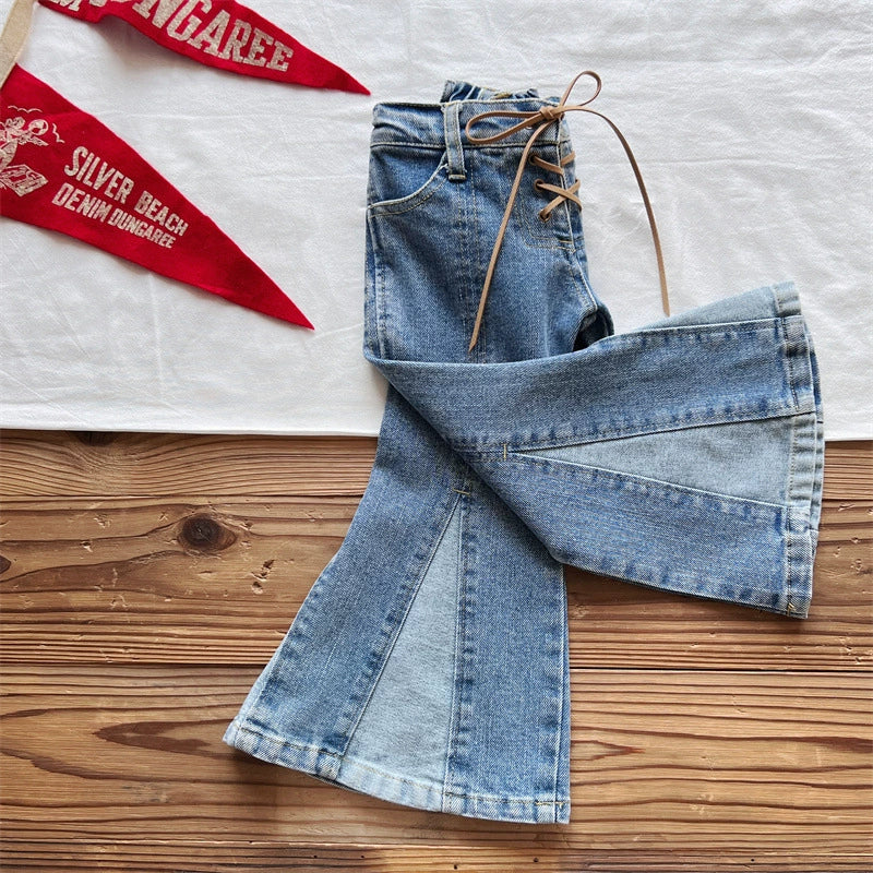Jeans a zampa con lacci – Autunno/Inverno