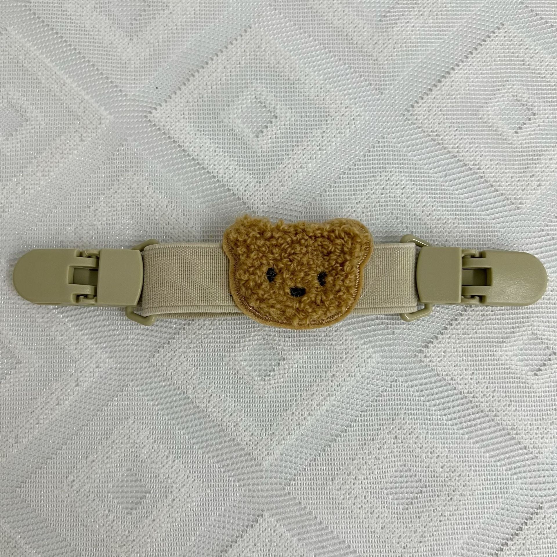 Clip Fermaspalline con Orsetto – Accessorio Regolabile Antiscivolo per Bambini