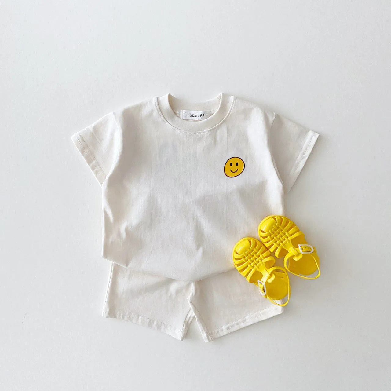 Coordinato estivo “Adore You” in cotone   2 pezzi
