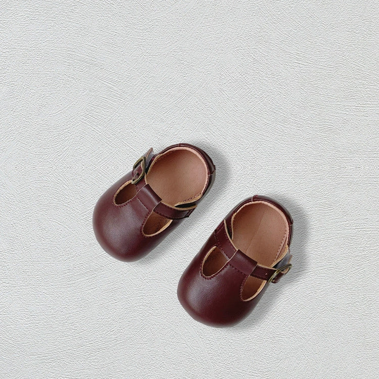 Scarpine Baby in Ecopelle con Fibbia – Modello Classico