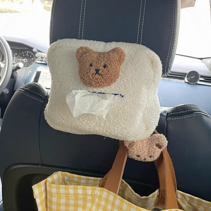 Dispenser Portasalviette in Peluche a Forma di Orsetto   Auto & Casa