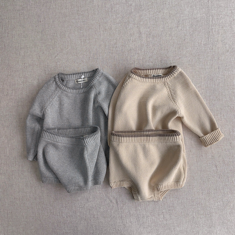 Completo 2pz per neonati unisex  invernale