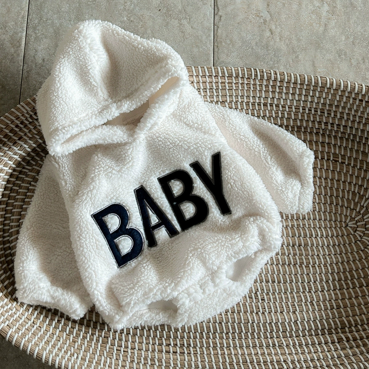 Pagliaccetto teddy “BABY” panna – Autunno/Inverno