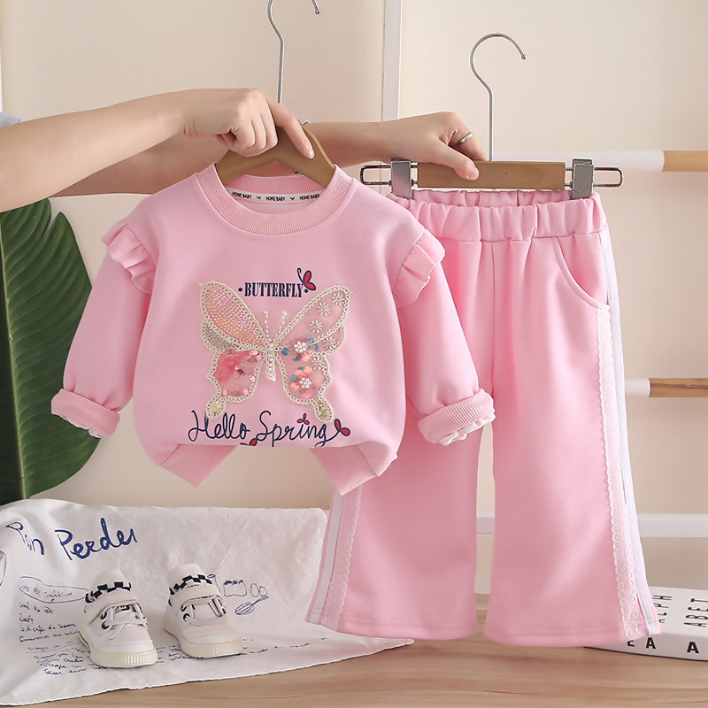 Tuta bimba 2pz pantalone e maglietta