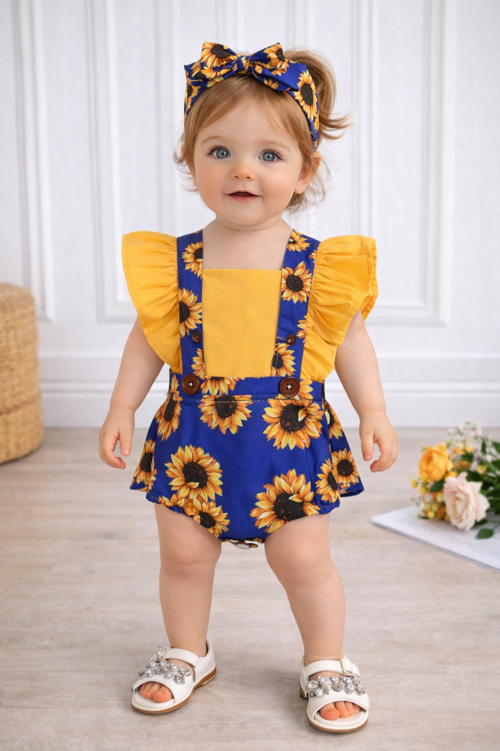 Pagliaccetto + fascia estivo bimba