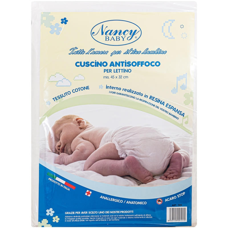 Cuscino per lettino resina antisoffoco