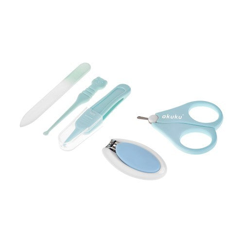 Set Cura Unghie Neonati Akuku  Confezione a Forma di Mela