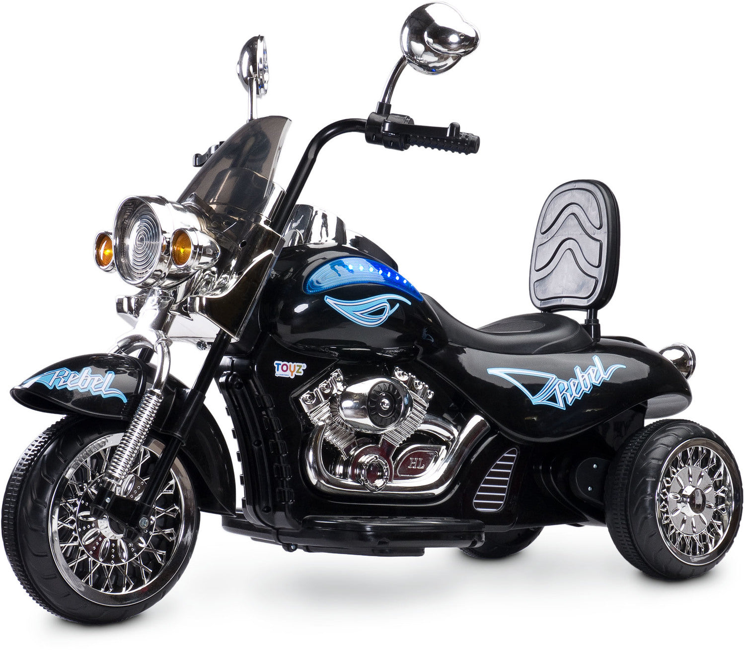 Moto rebel 30watt nera