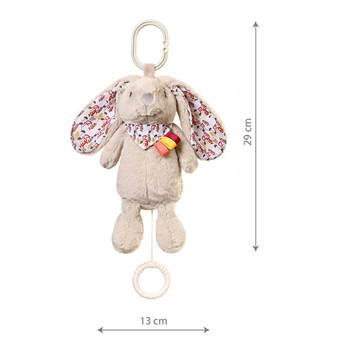 Carillon Peluche Coniglio – Giocattolo Musicale per Neonati
