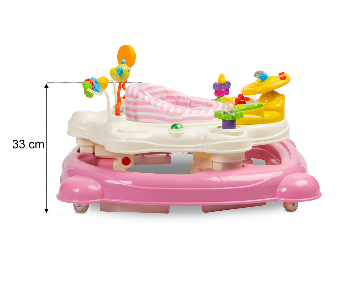 Girello Multifunzione Hip Hop con Giochi Interattivi  2 in 1