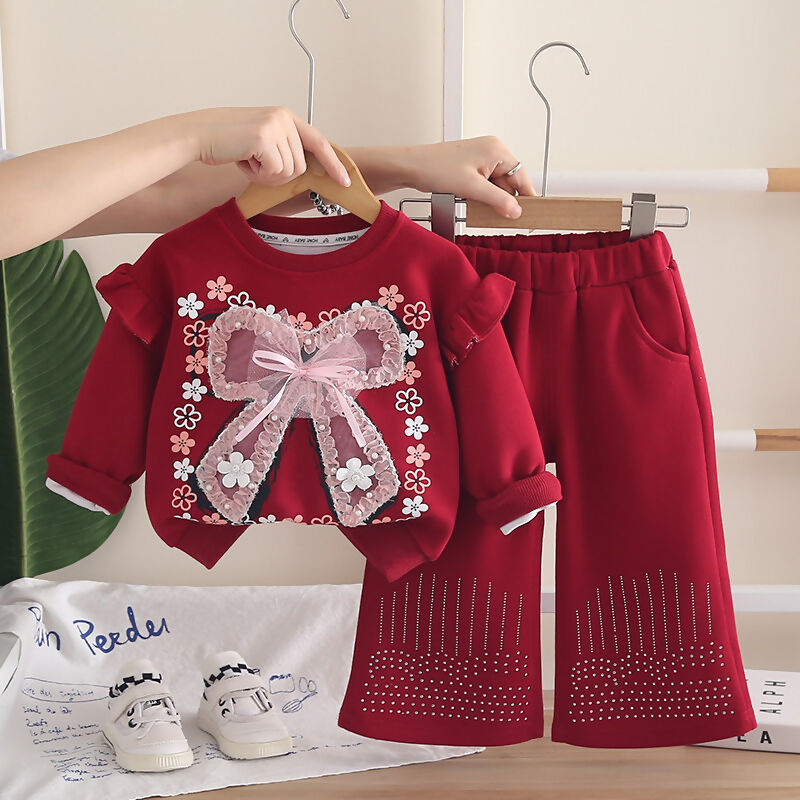 Tuta per bambina 2 pz vari colori Primavera/Estate
