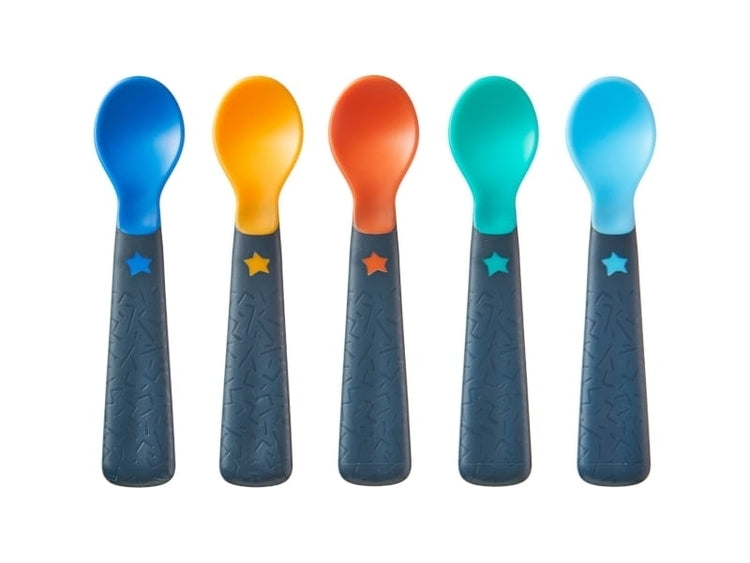Tommee Tippee juego de cucharas de silicona 6m+