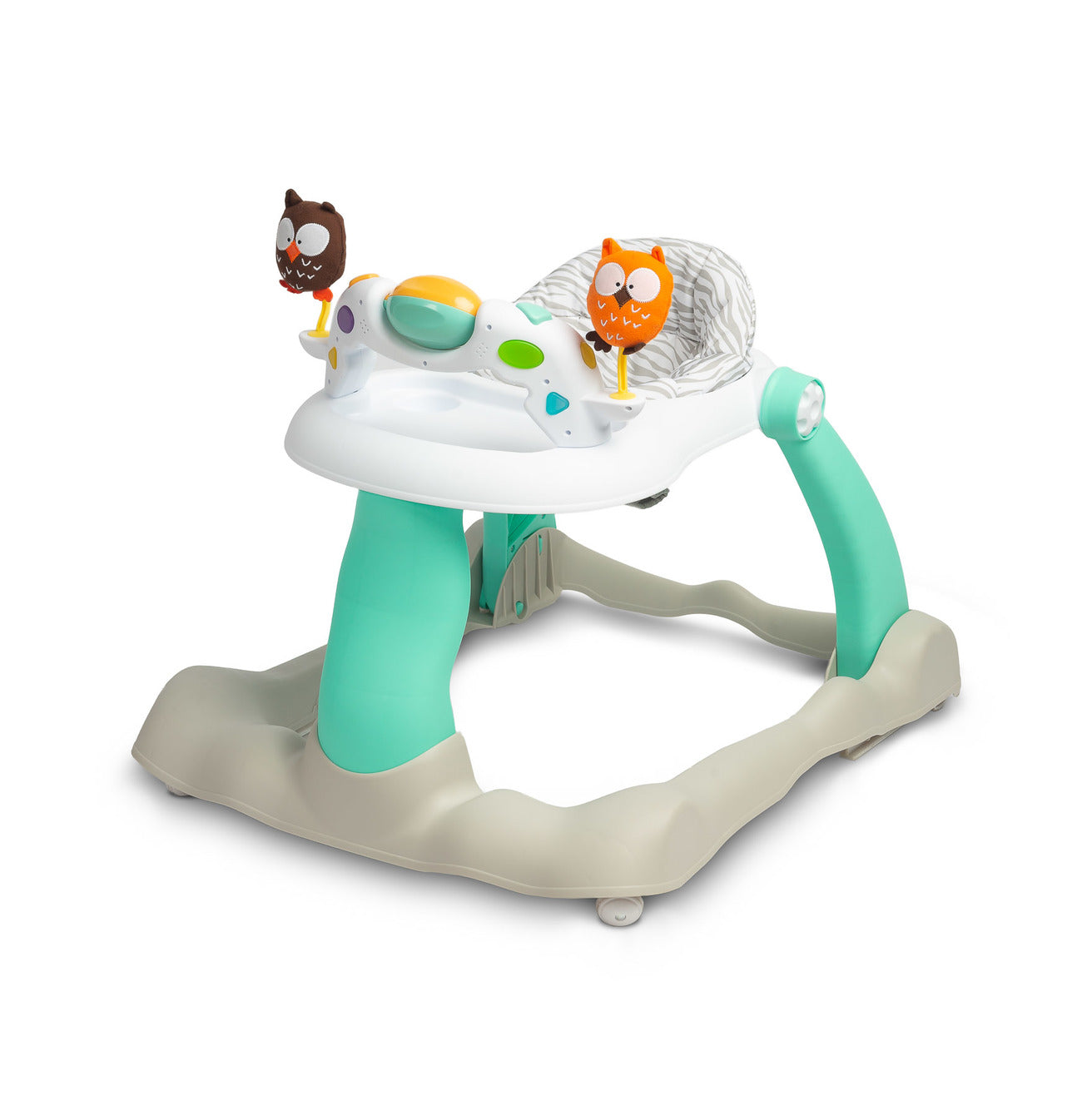 Girello OWLS Evolutivo con Giochi Sensoriali   Design Gufo 🦉