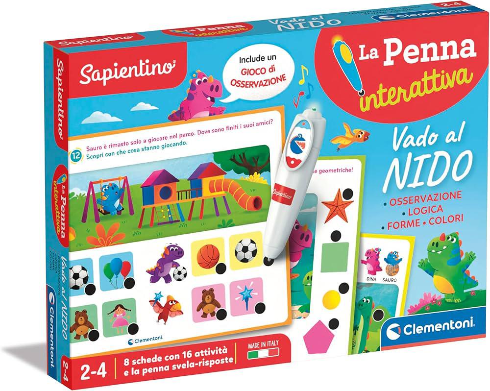 Sapientino Clementoni La Penna Interattiva 2-4